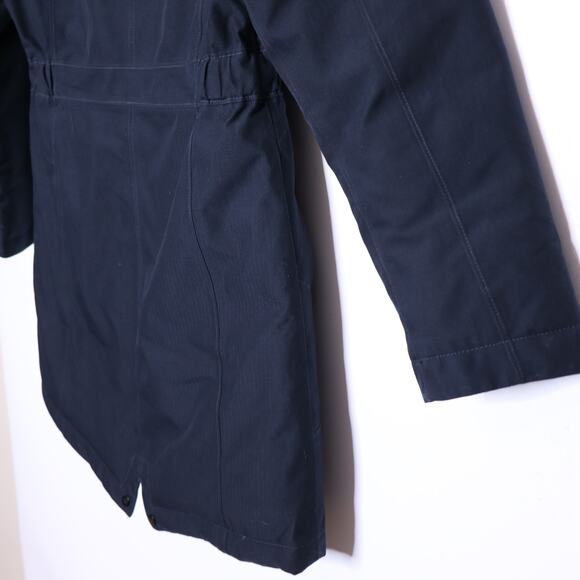 THE NORTH FACE Arctic 2 Down Parka Summit Navy Hooded Zippered Women's M - Picture 3 of 16